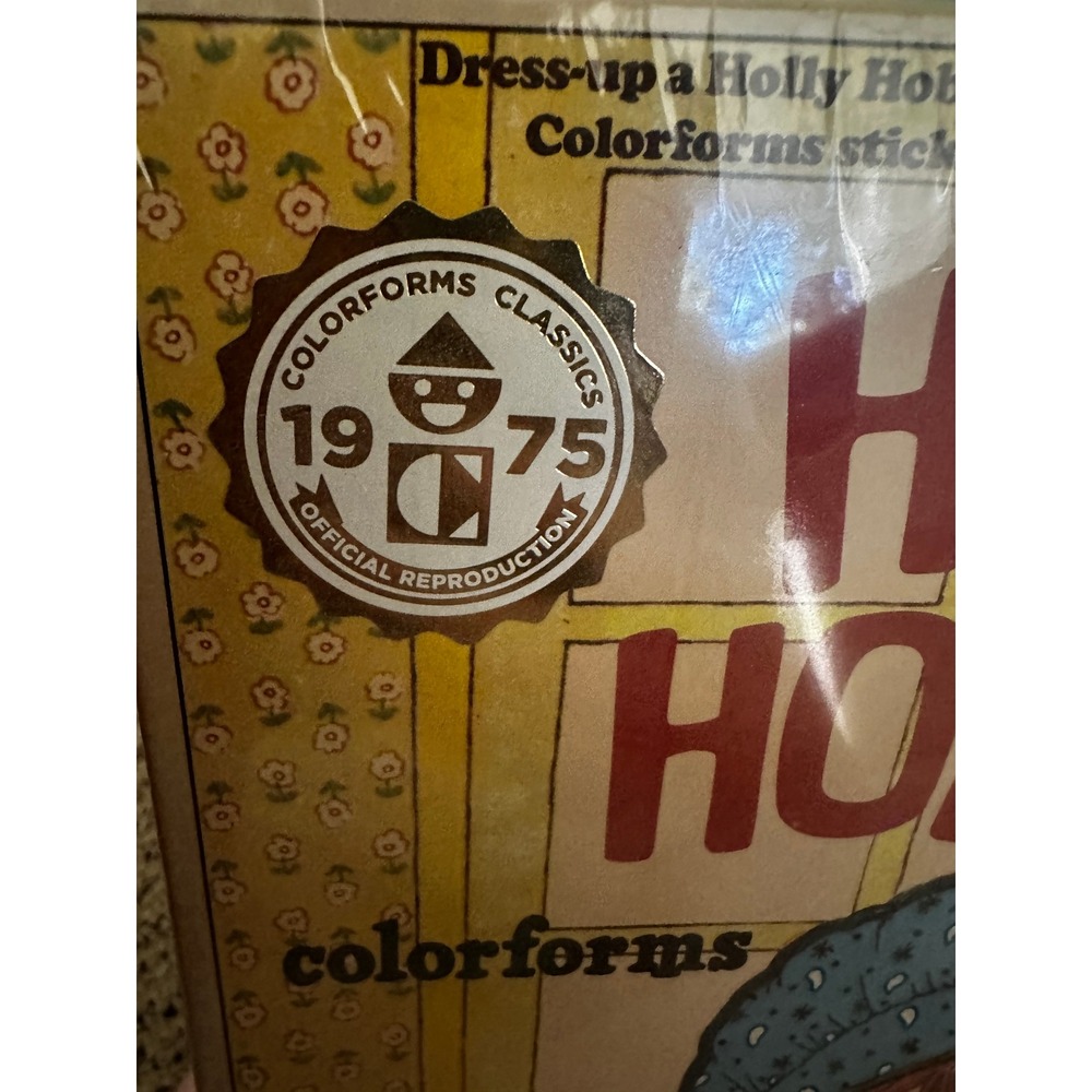 Colorforms Holly Hobbie Official Reproduction from 1975 NIB Vintage Cottagecore - Picture 2 of 3